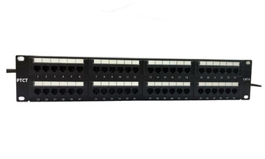 Ανώτατος συνδετήρας Sc 24/LC 48 LC/UPC ικανότητας εξαρτημάτων γραφείου δικτύων UTP