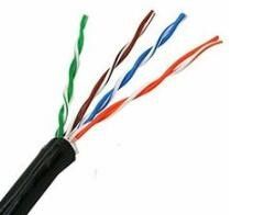 Υψηλής συχνότητας Cat5e PVC δικτύων προαιρετικό χρώμα ζευγαριού καλωδίων στριμμένο 4P