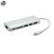 Kico 6 in 1 Type C To LAN + Type C Female + SD + 2*USB 3.0 + HDTV Port Cable Adapter Hub Converter Factory Competitive Price