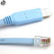 Μπλε USB στο καλώδιο ουσιαστικό Accesory RJ45 για Netgear, το δρομολογητή Linksys και τους διακόπτες