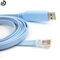 Μπλε USB στο καλώδιο ουσιαστικό Accesory RJ45 για Netgear, το δρομολογητή Linksys και τους διακόπτες