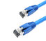 Πολύχρωμο σκοινί μπαλωμάτων FTP Kilomega RJ45 Cat6, σακάκι PVC καλωδίων του τοπικού LAN Ethernet